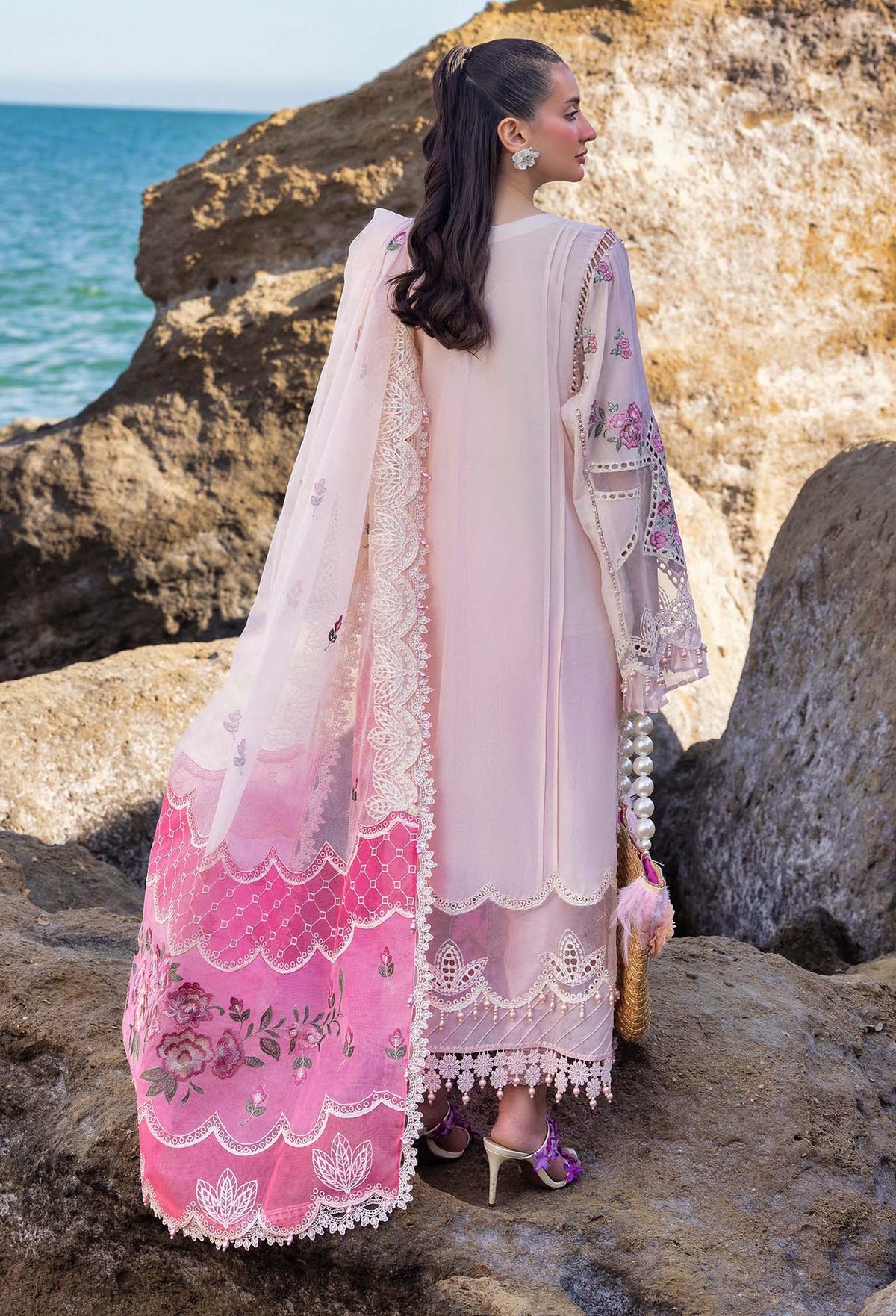 Eid Luxury Lawn | LASSERKARI By Adan's Libas | 03341