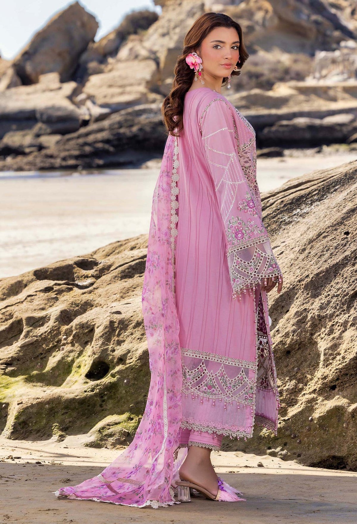 Eid Luxury Lawn | LASSERKARI By Adan's Libas | 03349