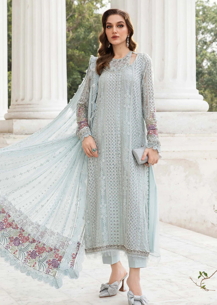 MPC-24-103 - Stitched - Maria B Embroidered Chiffon 2024