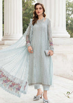 MPC-24-103 - Stitched - Maria B Embroidered Chiffon 2024