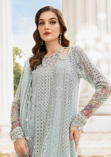 MPC-24-103 - Stitched - Maria B Embroidered Chiffon 2024