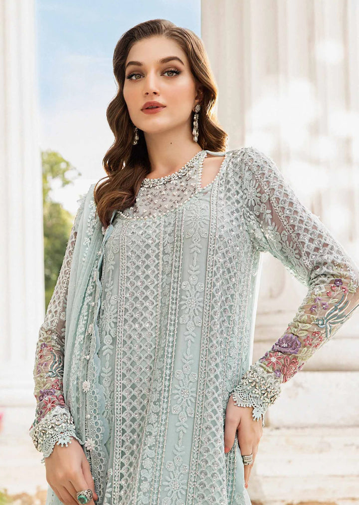 MPC-24-103 - Stitched - Maria B Embroidered Chiffon 2024