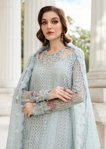 MPC-24-103 - Stitched - Maria B Embroidered Chiffon 2024