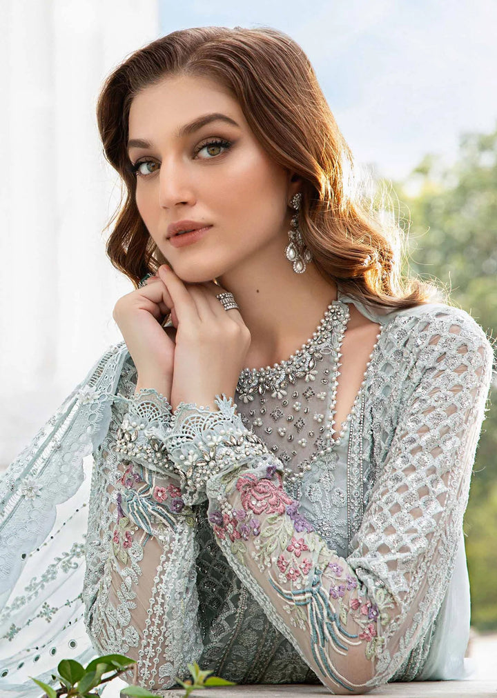 MPC-24-103 - Stitched - Maria B Embroidered Chiffon 2024