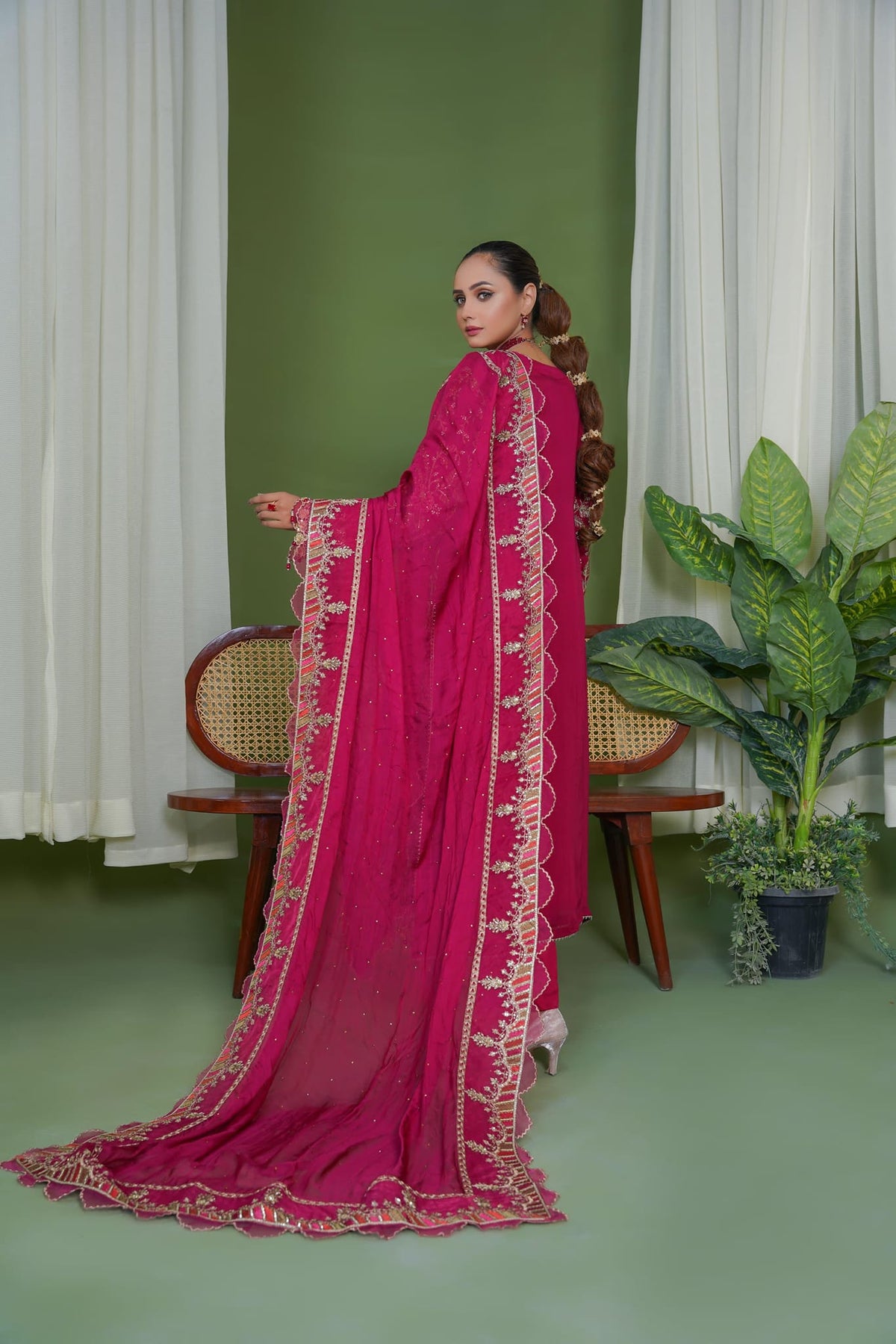 Maria b chiffon 2024 Inspired | SL-3360