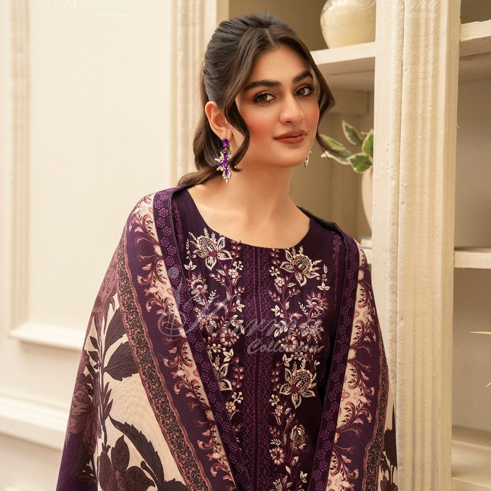 Karma Collection Winter 2024 Aangan II KC-1405 | G R A P E