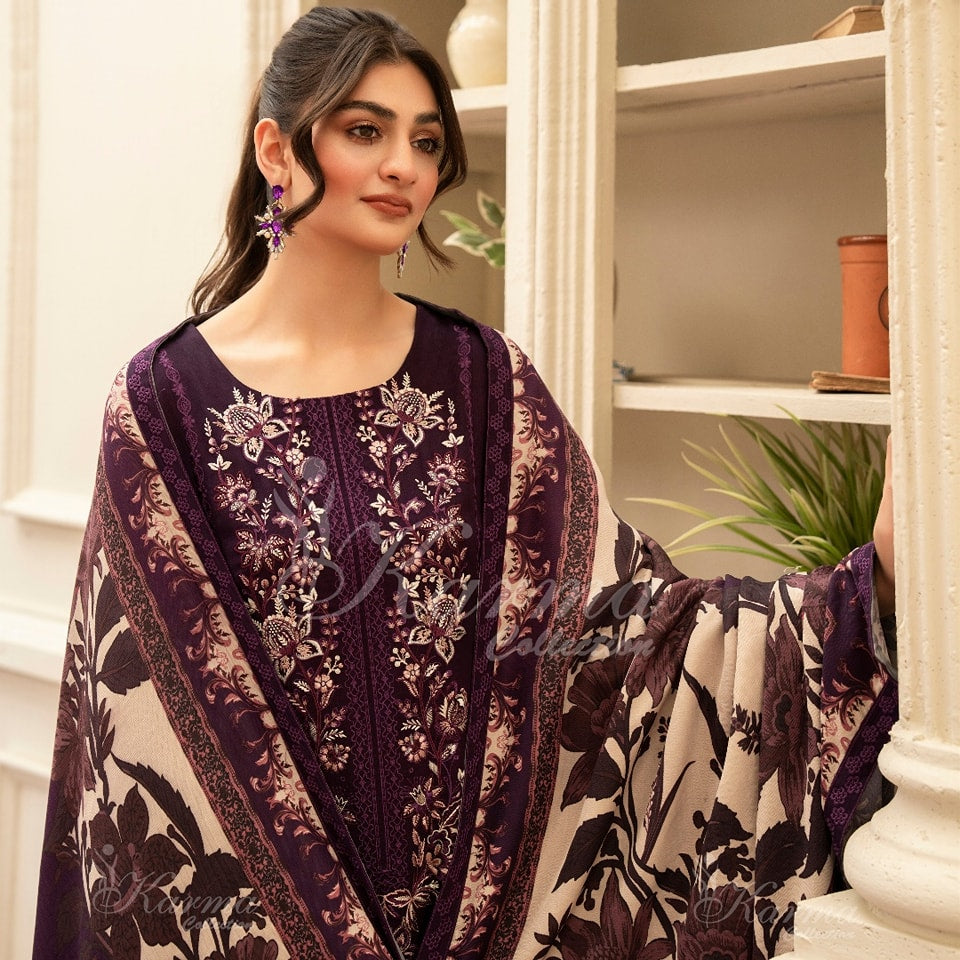 Karma Collection Winter 2024 Aangan II KC-1405 | G R A P E
