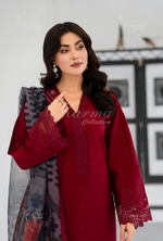 Afsana By KARMA COLLECTION (1393) Rose Chikankari Edit Latest Volume 2