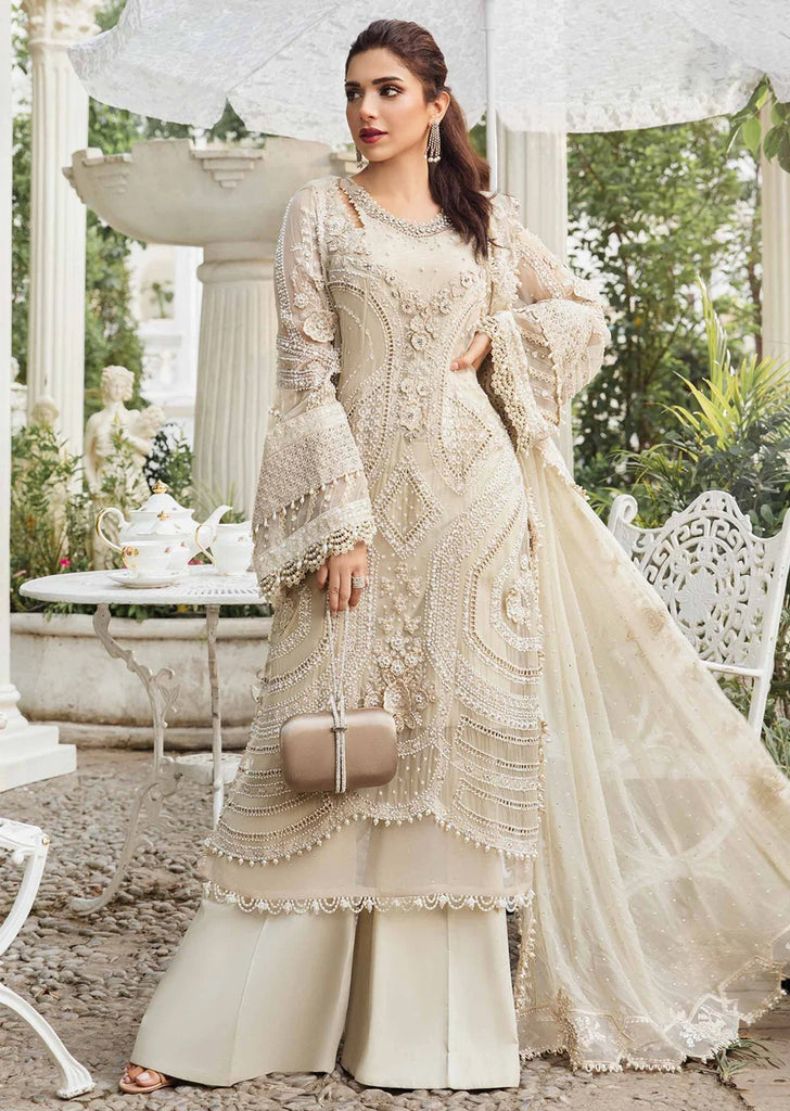 MPC-24-104 - Stitched - Maria B Embroidered Chiffon 2024