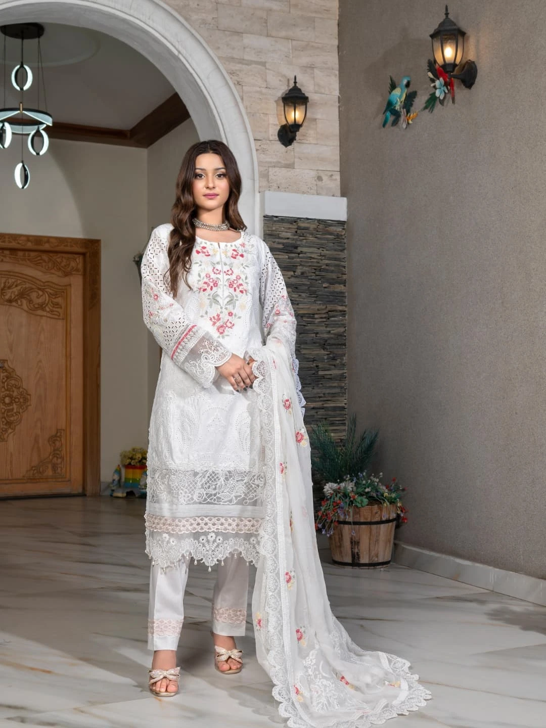 3 piece summer suit sajni