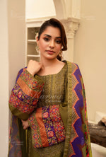 Karma Collection Winter 2024 Aangan II KC-1410 | OLIVE