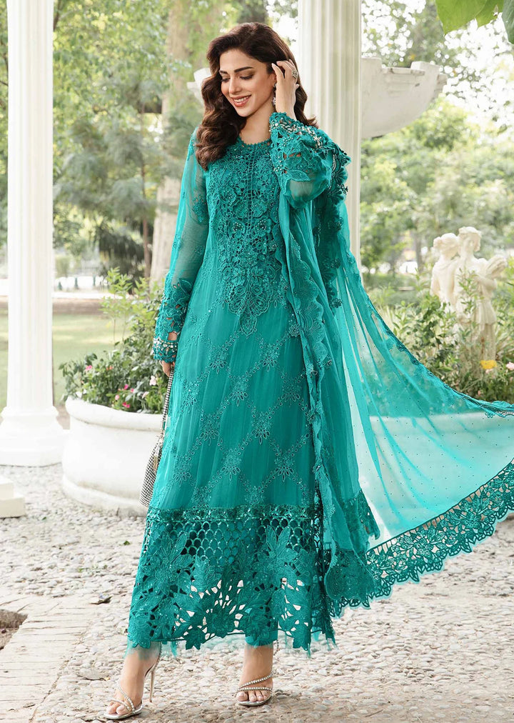 MPC-24-105 - Stitched - Maria B Embroidered Chiffon 2024