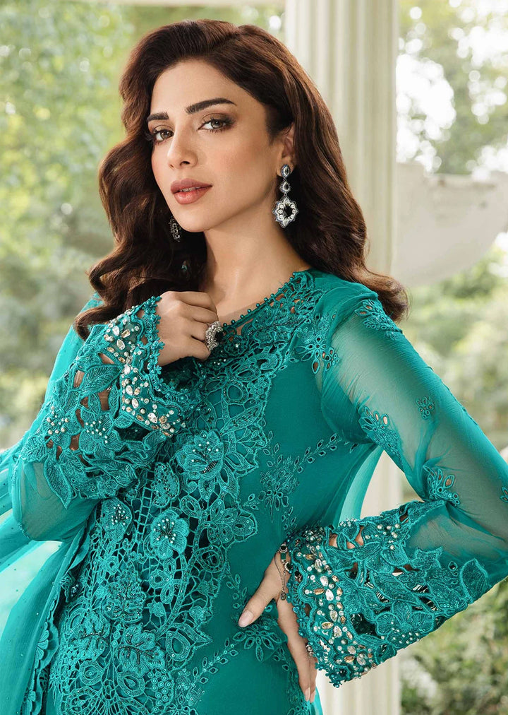 MPC-24-105 - Stitched - Maria B Embroidered Chiffon 2024