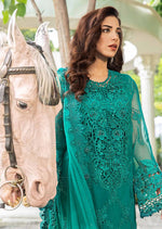 MPC-24-105 - Stitched - Maria B Embroidered Chiffon 2024