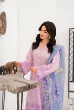 Afsana By KARMA COLLECTION (1388) Pastel PinkChikankari Edit Latest Volume Causal 3 piece Suit