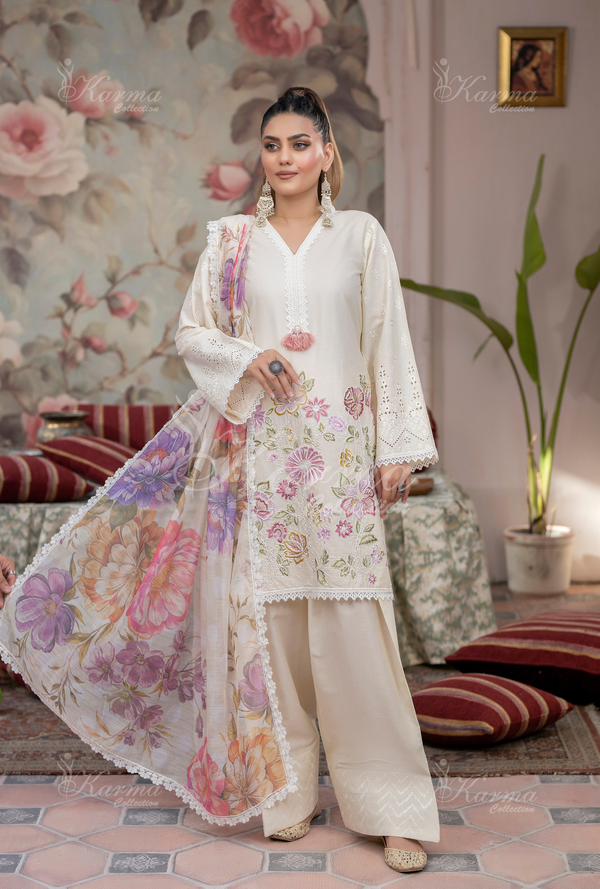 Karma Collection SNOW KC-1449- Eid Colletion
