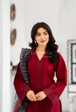 Afsana By KARMA COLLECTION (1393) Rose Chikankari Edit Latest Volume 2