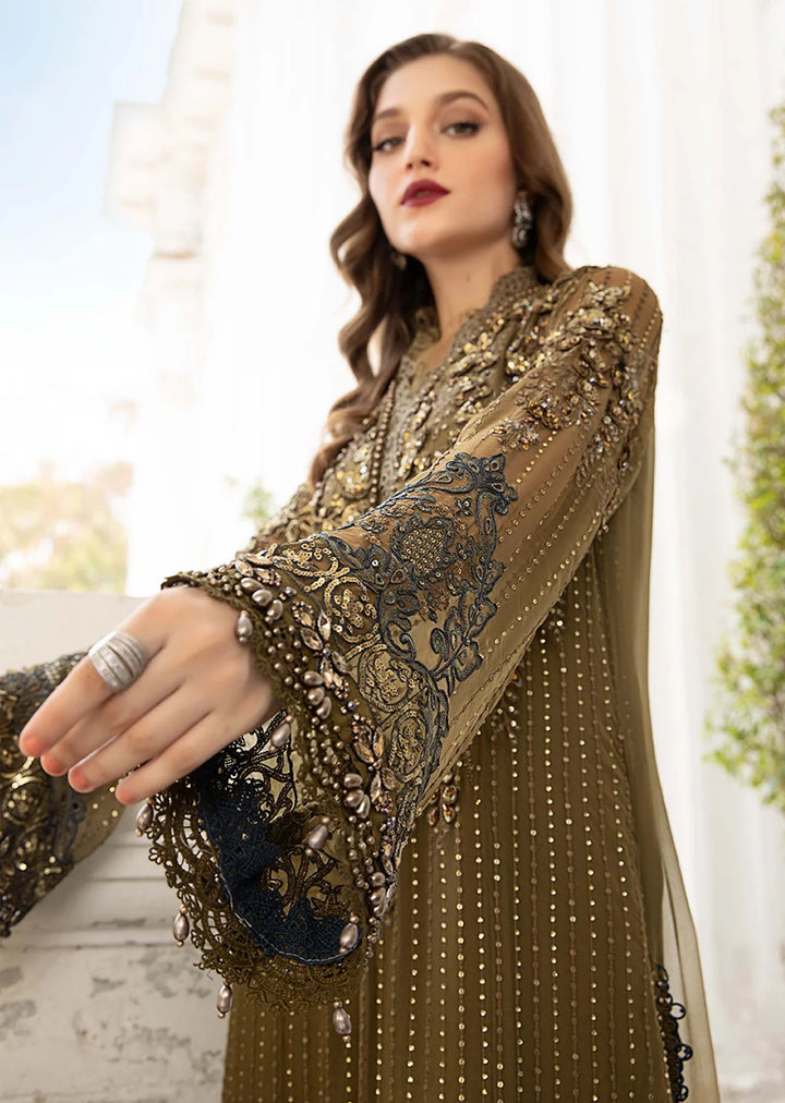 MPC-24-108 - Stitched - Maria B Embroidered Chiffon 2024
