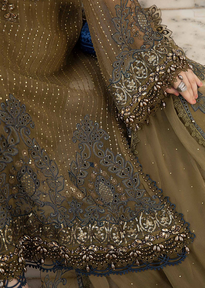 MPC-24-108 - Stitched - Maria B Embroidered Chiffon 2024