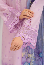 Afsana By KARMA COLLECTION (1388) Pastel PinkChikankari Edit Latest Volume Causal 3 piece Suit