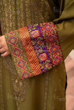 Karma Collection Winter 2024 Aangan II KC-1410 | OLIVE