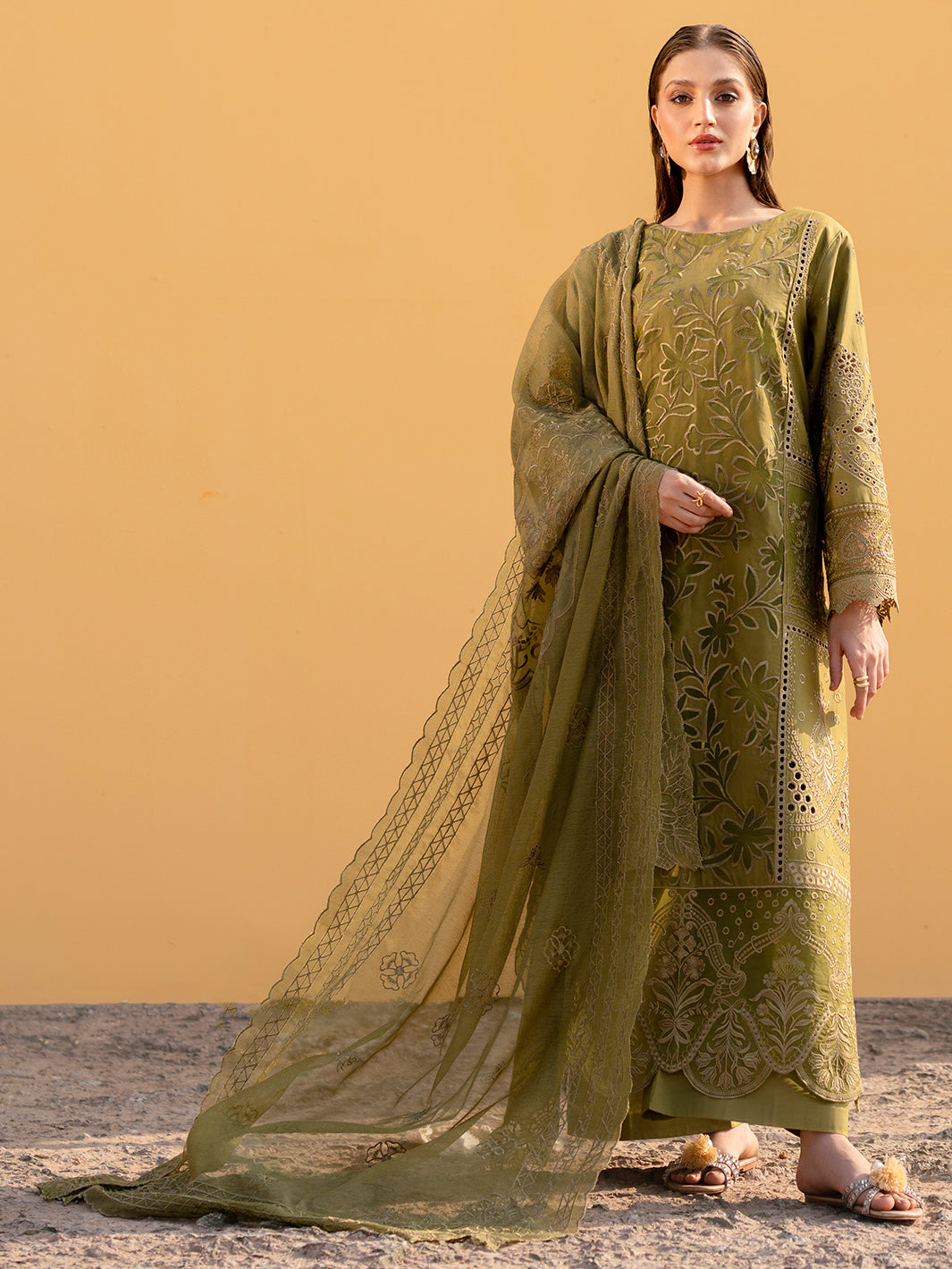 Sirene Luxury Lawn '25 | Adrienne | 3 PC Luxury Lawn