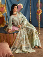Husn e Jahan Luxury Lawn '25|Amalia | 3 PC Luxury Lawn