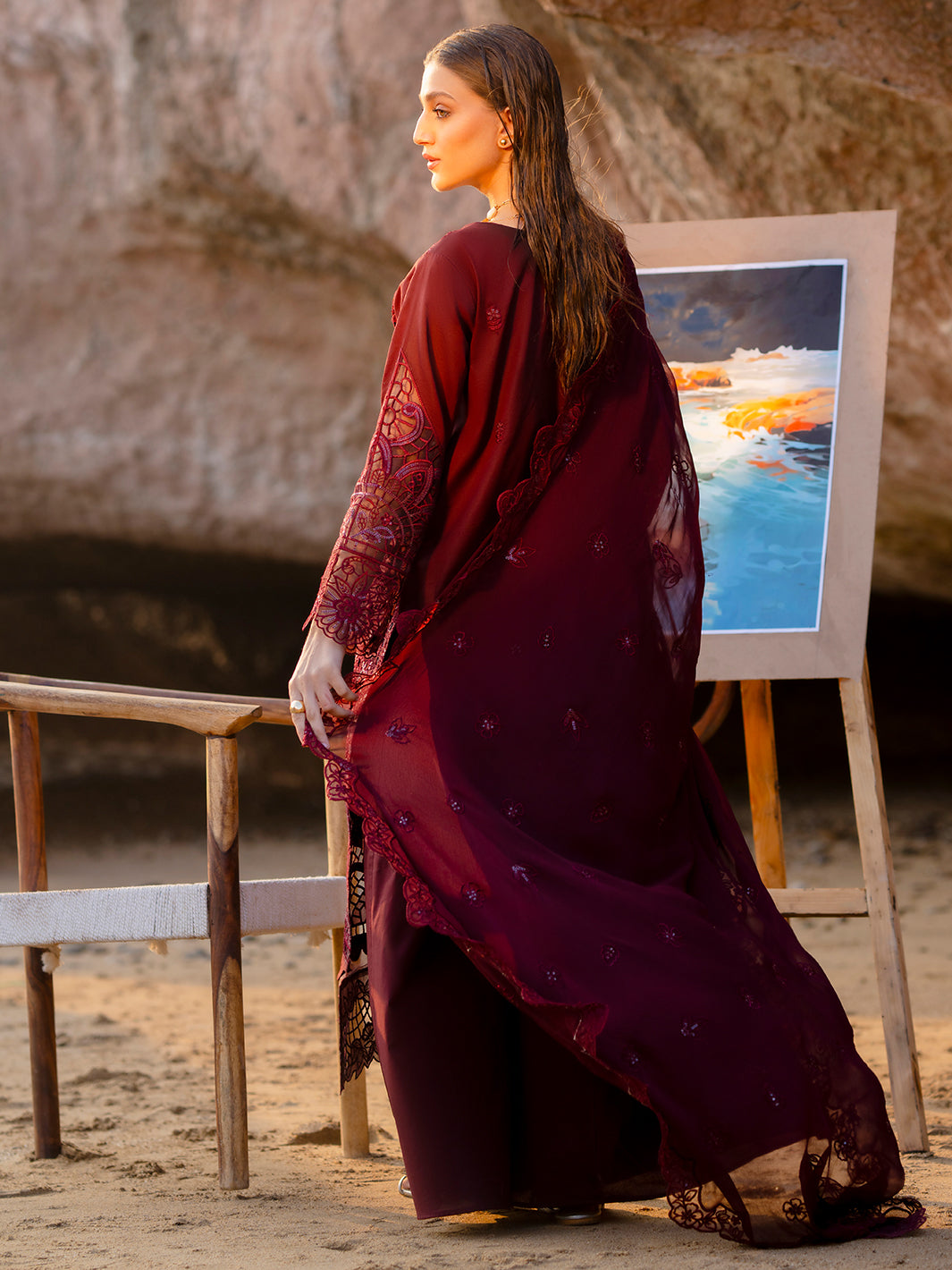 Sirene Luxury Lawn '25 | Amayra | 3 PC Luxury Lawn