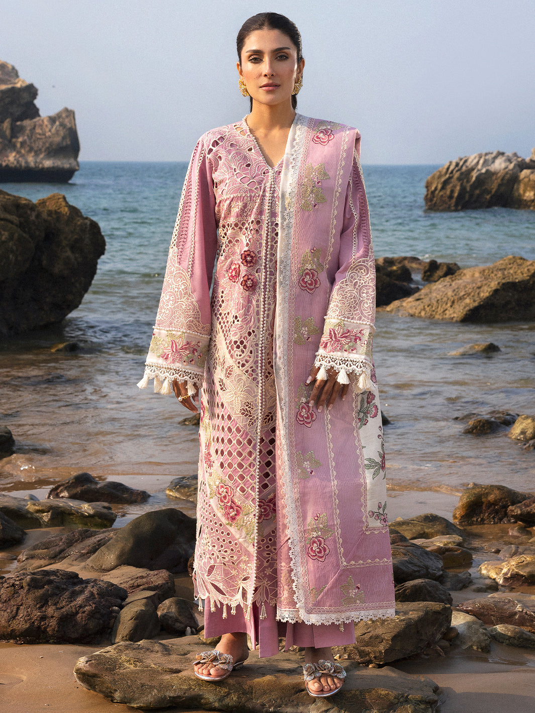 Sirene Luxury Lawn '25 | Aria | 3 PC Luxury Lawn
