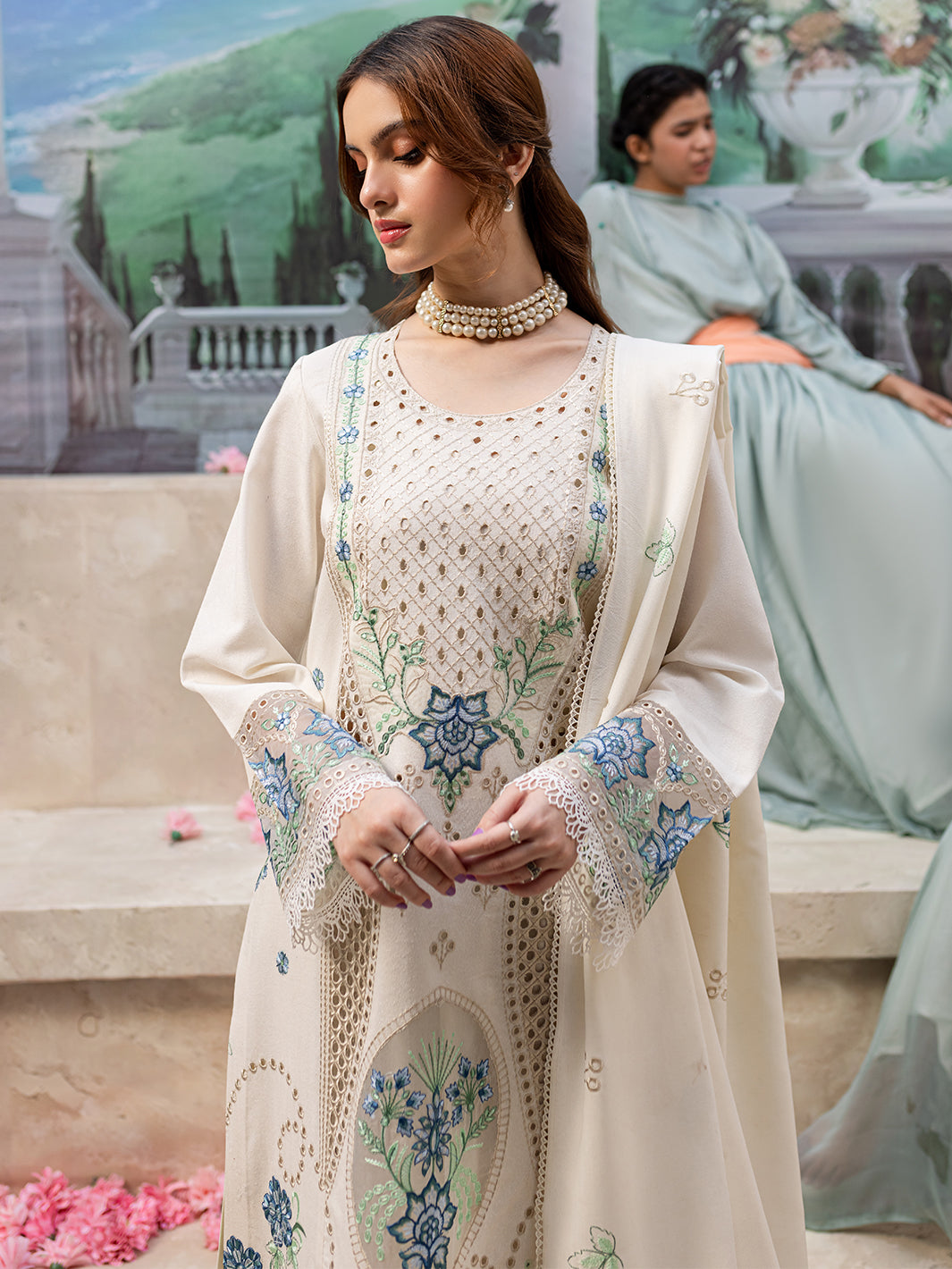 Veronica Luxury Karandi '24 CECILIA| 3 PC KARANDI
