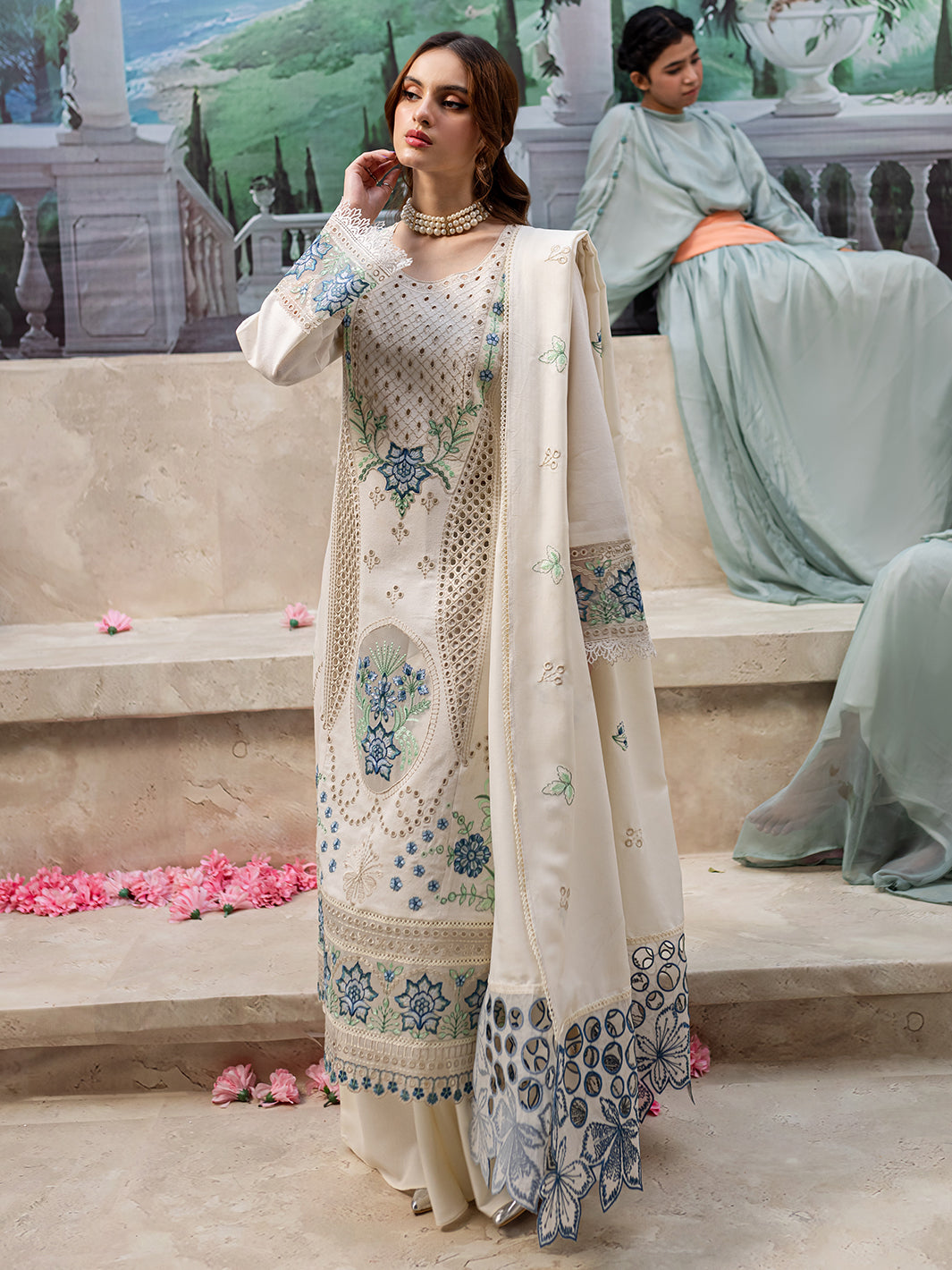 Veronica Luxury Karandi '24 CECILIA| 3 PC KARANDI