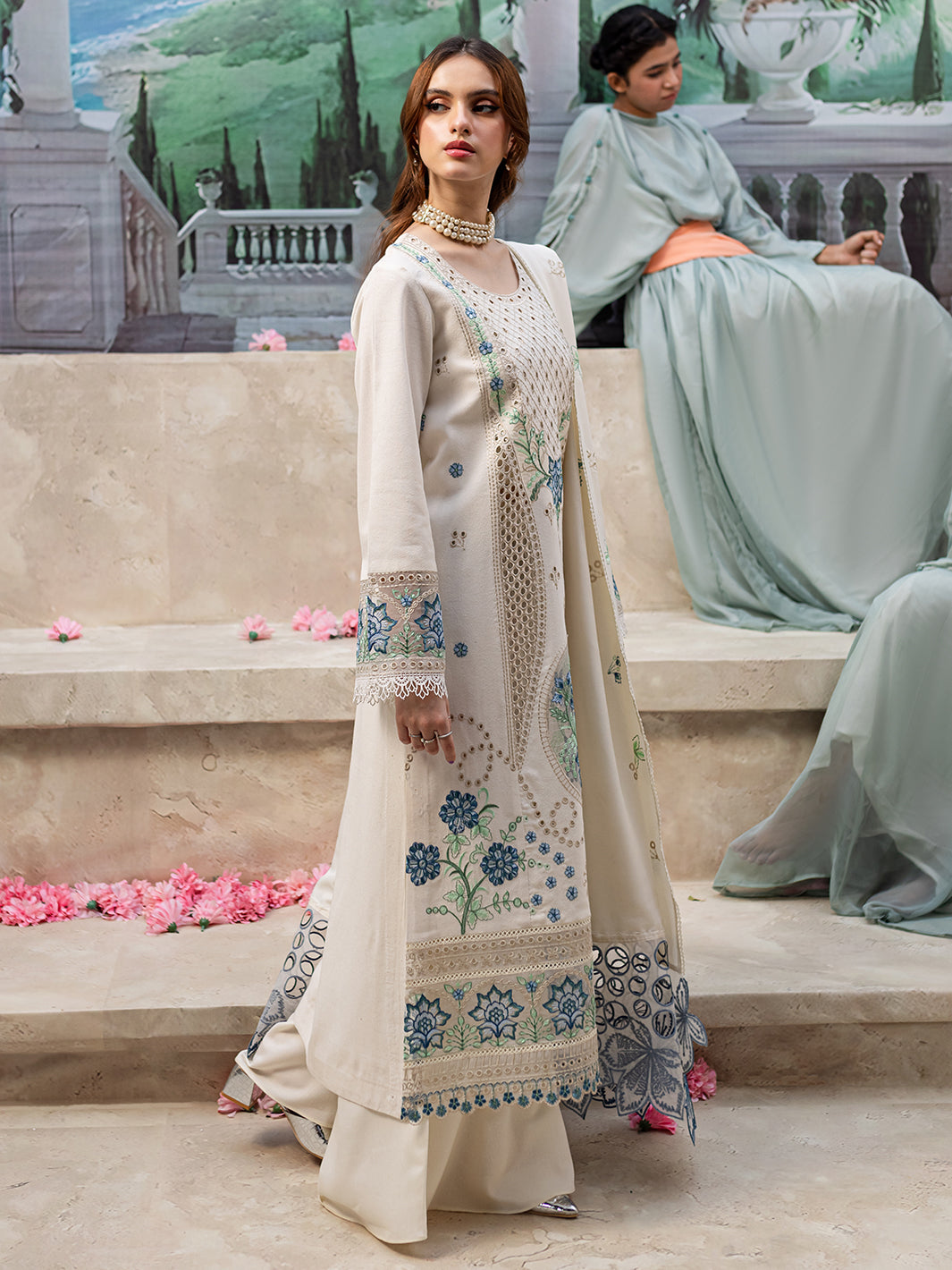 Veronica Luxury Karandi '24 CECILIA| 3 PC KARANDI