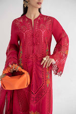 Maria B Inspired 3 Piece Embroidered Lawn Suit | DS-2404-A