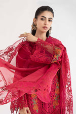 Maria B Inspired 3 Piece Embroidered Lawn Suit | DS-2404-A