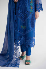 Maria B inspired 3 Piece Embroidered Lawn Suit | DS-2404-B
