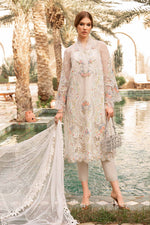 Maria B inspired 3 Piece Embroidered Lawn Suit | DS-2405-A
