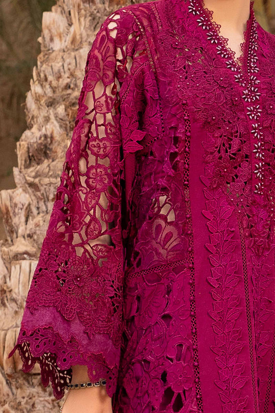 Maria B inspired 3 Piece Embroidered Lawn Suit | D-2409-B