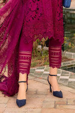 Maria B inspired 3 Piece Embroidered Lawn Suit | D-2409-B