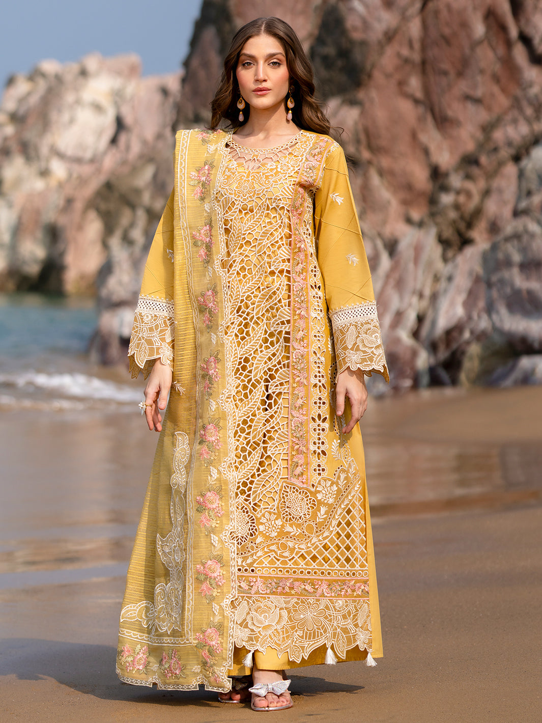 Sirene Luxury Lawn '25 | Dahlia | 3 PC Luxury Lawn | Eid Collection