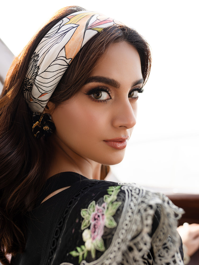 MS-01 | 3 PC Eid Luxury Lawn 25 | Monaco by Parishay