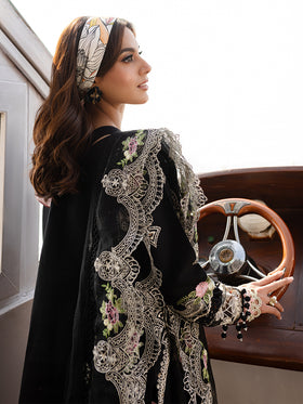 MS-01 | 3 PC Eid Luxury Lawn 25 | Monaco by Parishay