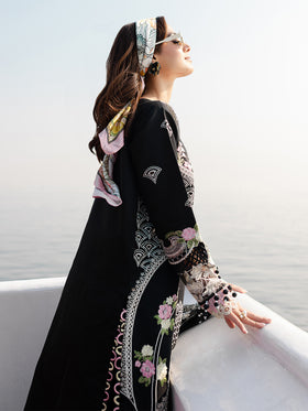MS-01 | 3 PC Eid Luxury Lawn 25 | Monaco by Parishay