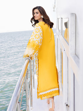 MS-02 | 3 PC Eid Luxury Lawn 25 | Monaco by Parishay