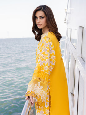 MS-02 | 3 PC Eid Luxury Lawn 25 | Monaco by Parishay
