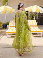 MS-04 | 3 PC Eid Luxury Lawn 25 | Monaco by Parishay
