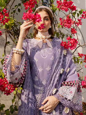 MS-05 | 3 PC Eid Luxury Lawn 25 | Monaco by Parishay