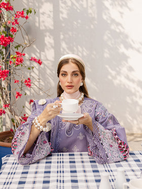 MS-05 | 3 PC Eid Luxury Lawn 25 | Monaco by Parishay
