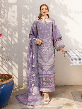 MS-05 | 3 PC Eid Luxury Lawn 25 | Monaco by Parishay