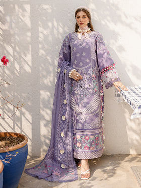 MS-05 | 3 PC Eid Luxury Lawn 25 | Monaco by Parishay