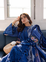 MS-06 | 3 PC Eid Luxury Lawn 25 | Monaco by Parishay